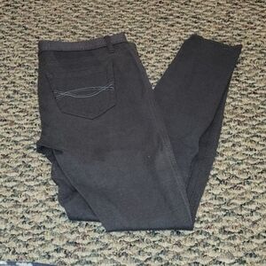 Abercrombie & Fitch Charcoal  Gray Jeggings Jeans Size 4